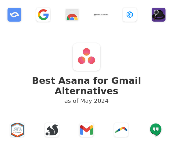 Best Asana for Gmail Alternatives