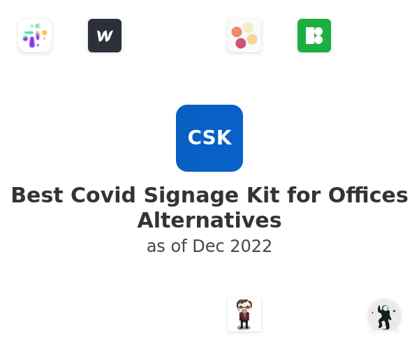 Best Covid Signage Kit for Offices Alternatives