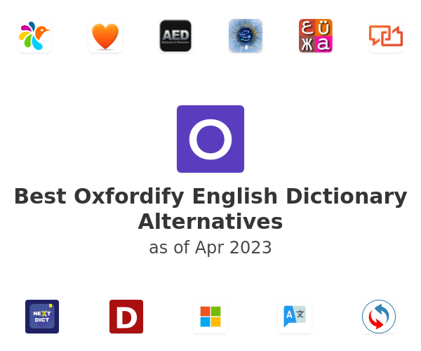 Best Oxfordify English Dictionary Alternatives