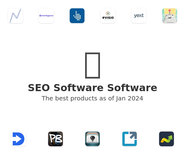 The best SEO Software products