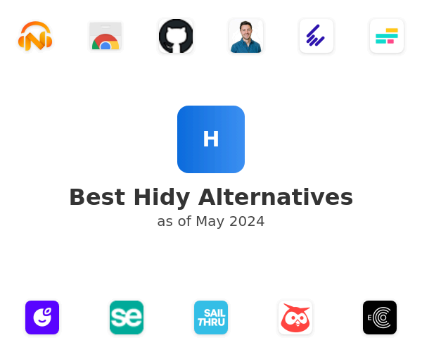 Best Hidy Alternatives