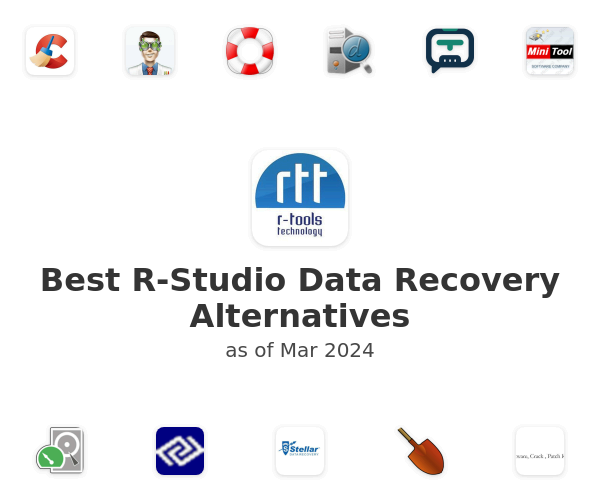 Best R-Studio Data Recovery Alternatives