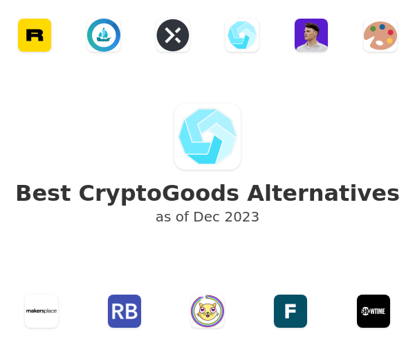 Best CryptoGoods Alternatives
