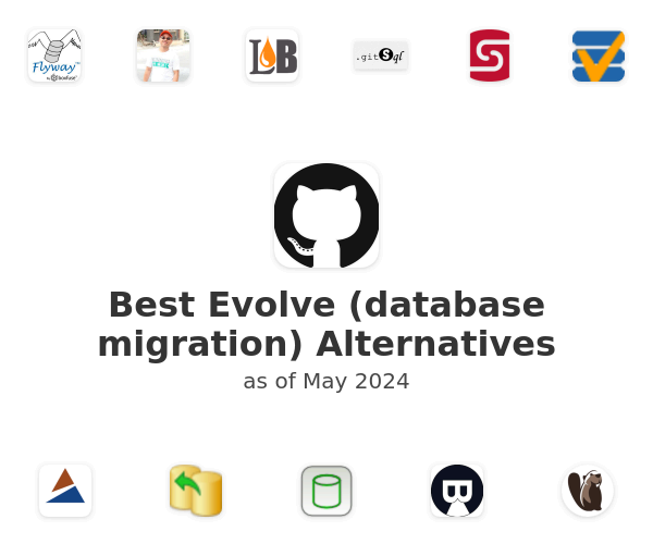 Best Evolve (database migration) Alternatives