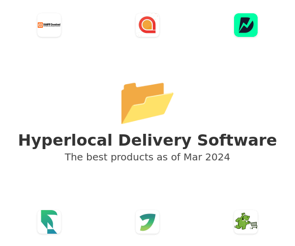 The best Hyperlocal Delivery products