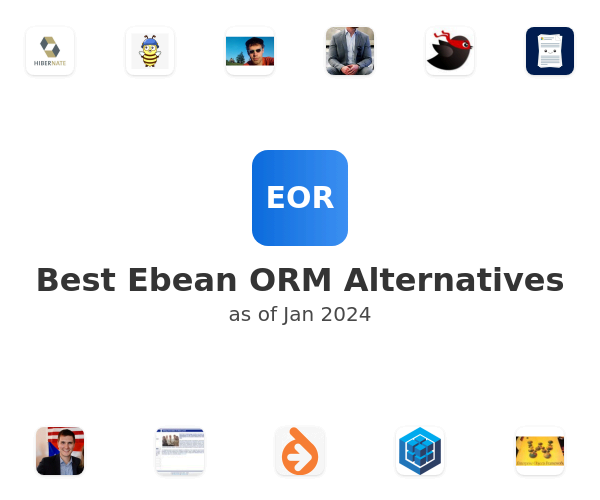Best Ebean ORM Alternatives