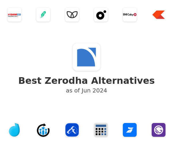 Best Zerodha Alternatives