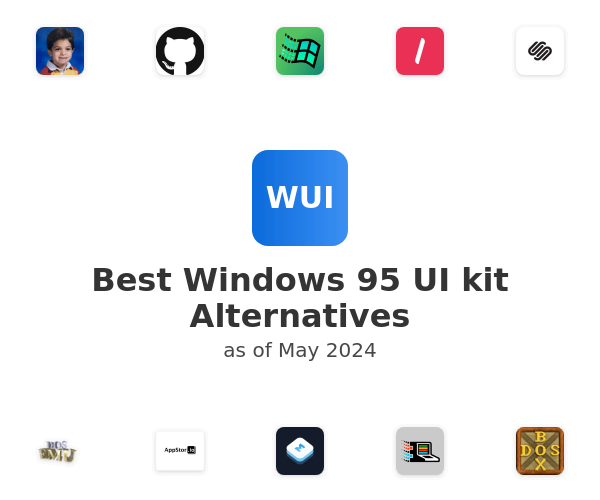 Best Windows 95 UI kit Alternatives