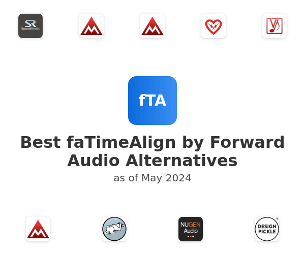 Best faTimeAlign by Forward Audio Alternatives