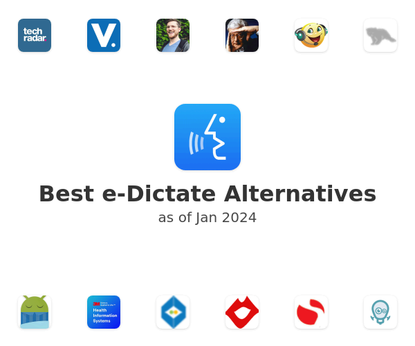 Best e-Dictate Alternatives