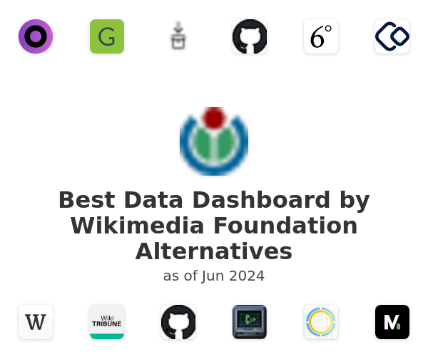 Best Data Dashboard by Wikimedia Foundation Alternatives