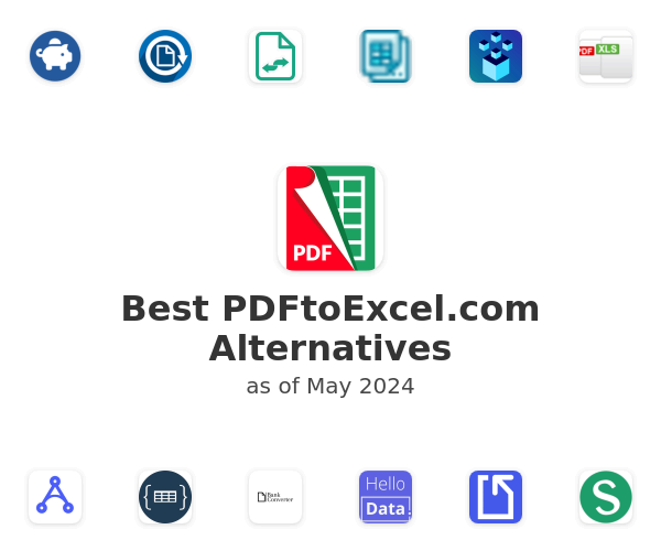 Best PDFtoExcel.com Alternatives
