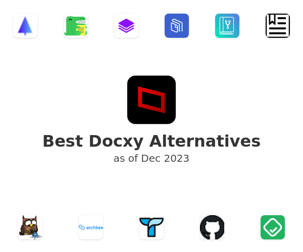 Best Docxy Alternatives