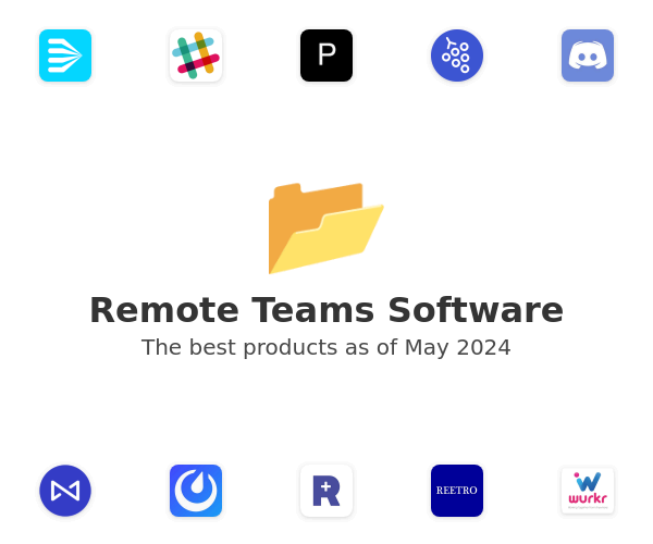 The best Remote Teams products