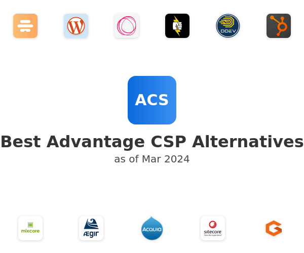 Best Advantage CSP Alternatives
