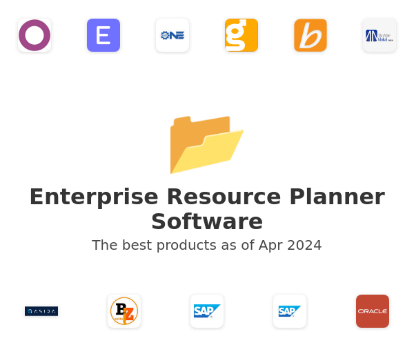 The best Enterprise Resource Planner products