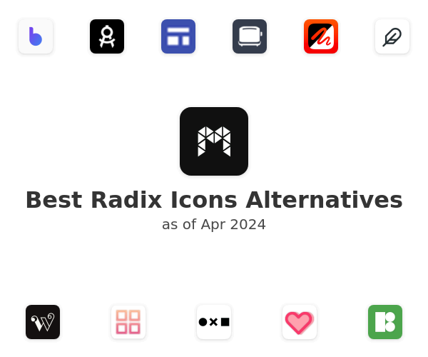 Best Radix Icons Alternatives