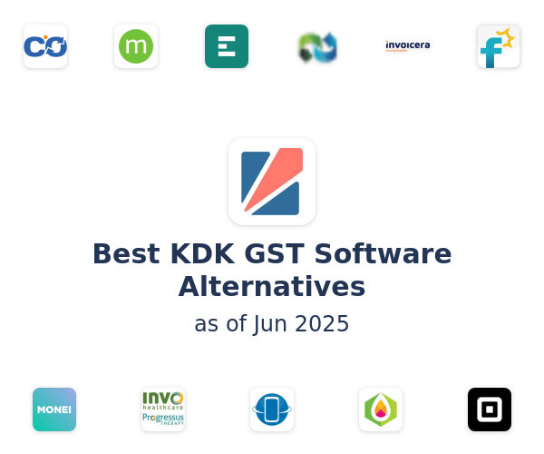 Best KDK GST Software Alternatives