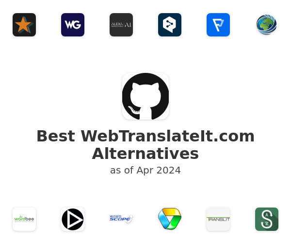 Best WebTranslateIt.com Alternatives