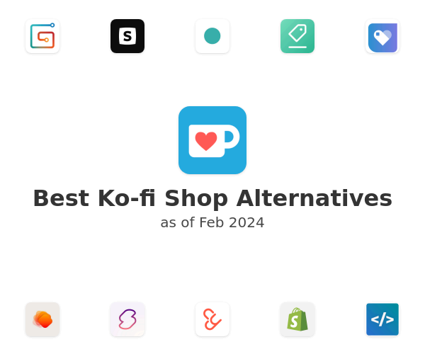 Best Ko-fi Shop Alternatives