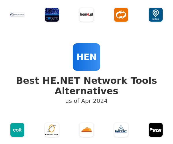 Best HE.NET Network Tools Alternatives