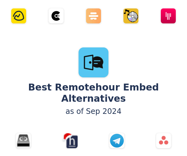 Best Remotehour Embed Alternatives