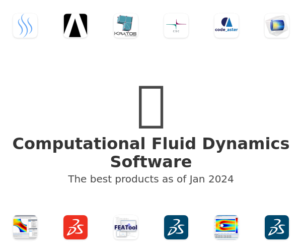 The best Computational Fluid Dynamics products