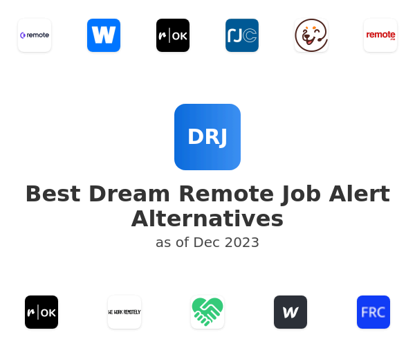 Best Dream Remote Job Alert Alternatives