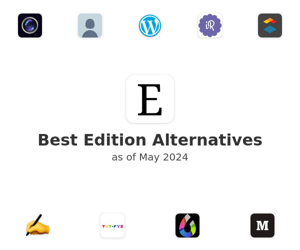 Best Edition Alternatives