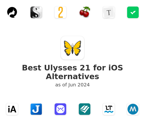 Best Ulysses 21 for iOS Alternatives