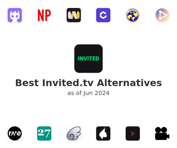 Best Invited.tv Alternatives