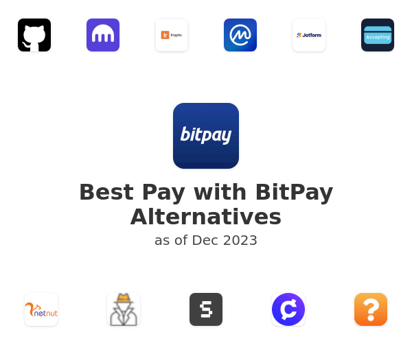 Best Pay with BitPay Alternatives