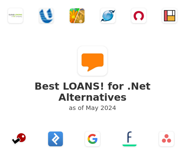 Best LOANS! for .Net Alternatives
