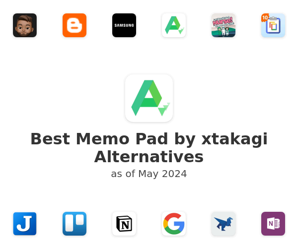 Best Memo Pad by xtakagi Alternatives