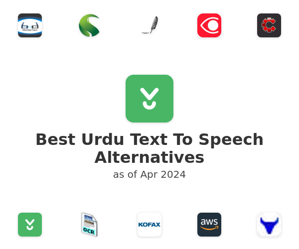 Best Urdu Text To Speech Alternatives