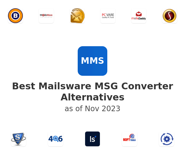 Best Mailsware MSG Converter Alternatives