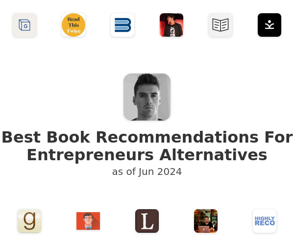 Best Book Recommendations For Entrepreneurs Alternatives