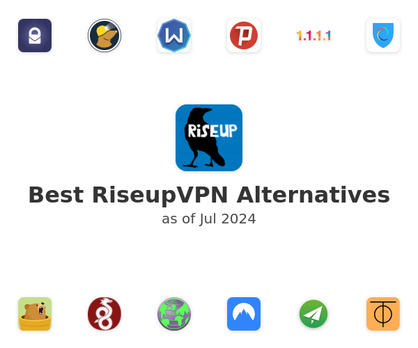 Best RiseupVPN Alternatives