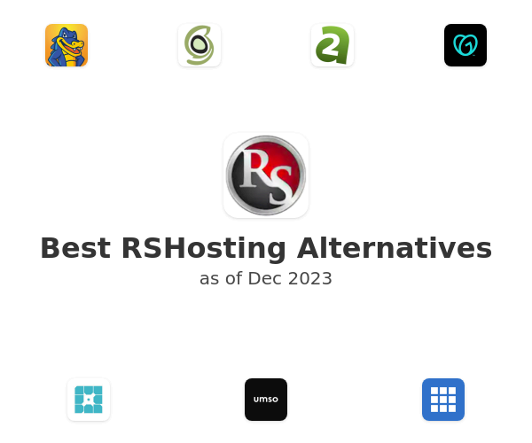 Best RSHosting Alternatives