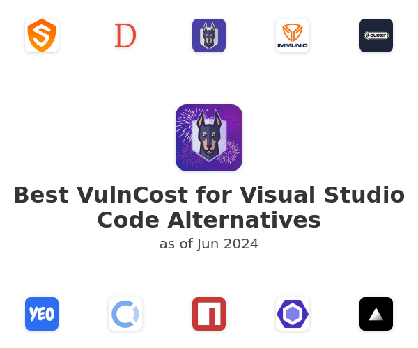 Best VulnCost for Visual Studio Code Alternatives