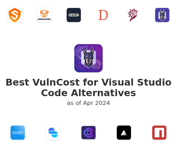 Best VulnCost for Visual Studio Code Alternatives