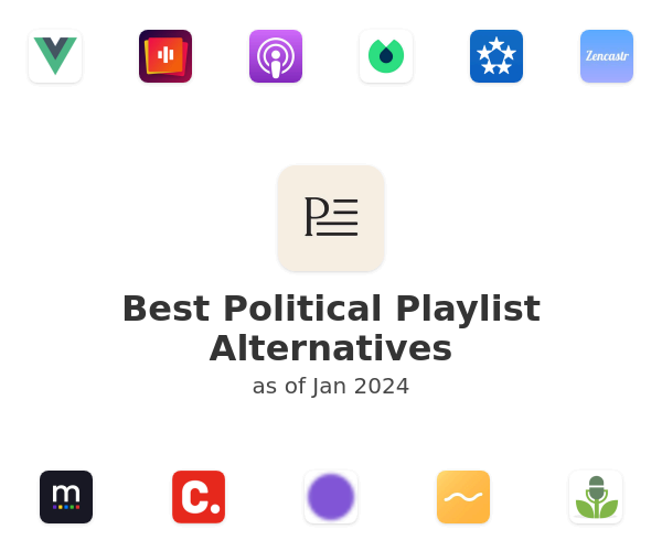 Best Political Playlist Alternatives