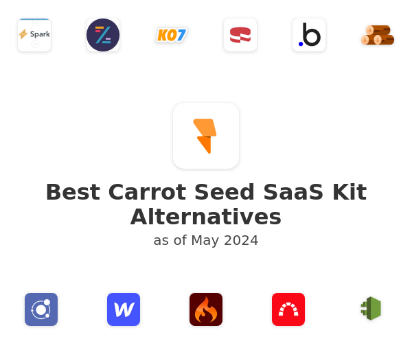 Best Carrot Seed SaaS Kit Alternatives