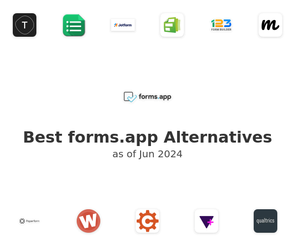 Best forms.app Alternatives