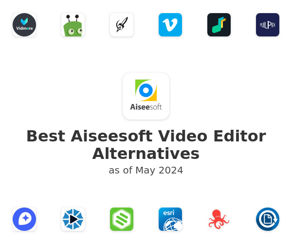Best Aiseesoft Video Editor Alternatives