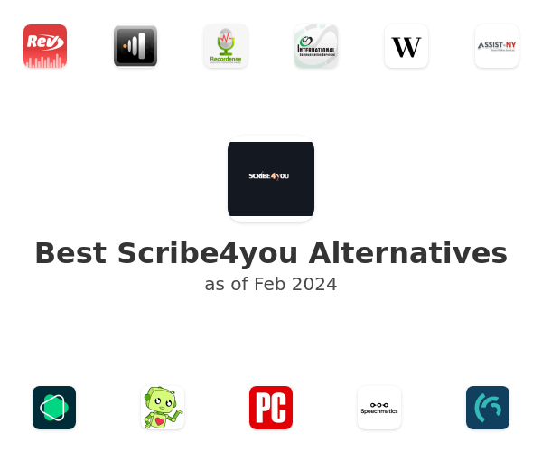 Best Scribe4you Alternatives