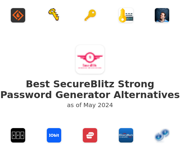 Best SecureBlitz Strong Password Generator Alternatives