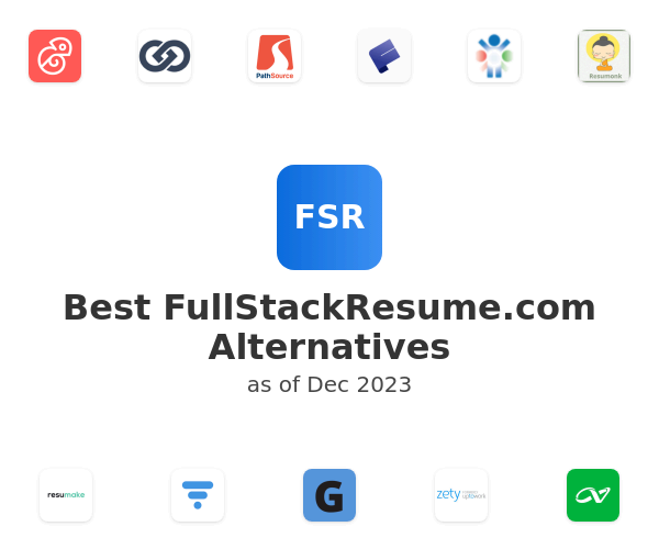 Best FullStackResume.com Alternatives
