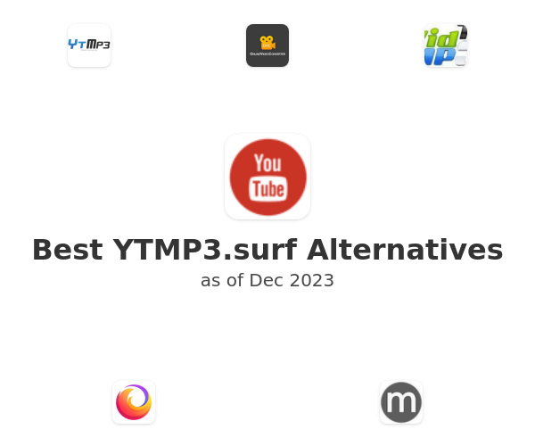 Best YTMP3.surf Alternatives
