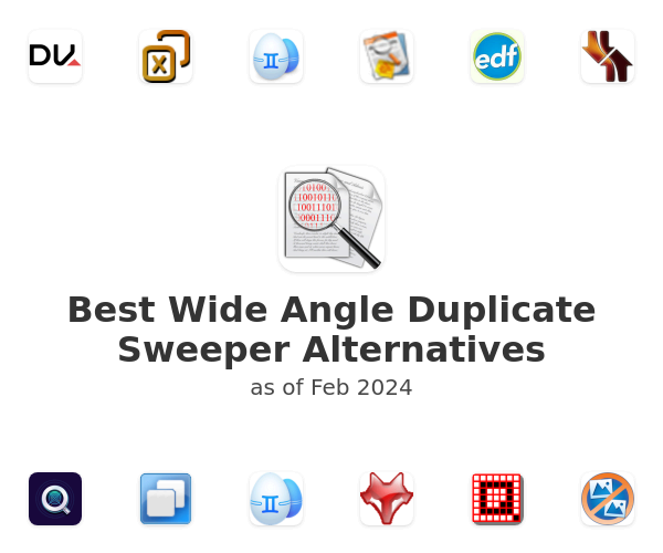 Best Wide Angle Duplicate Sweeper Alternatives